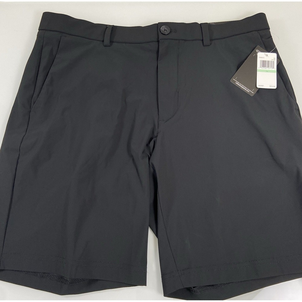 Callaway Opti-Dri Golf Shorts Men 36 Performance Waistband Gripper Black Stretch